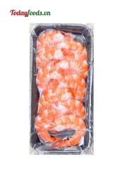 Tôm Thẻ Oxy Hấp Ăn Liền Còn Đuôi 3L 140G