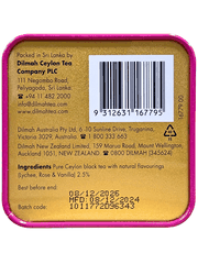 Trà Đen Hương Hoa Hồng, Vải & Vanilla Dilmah 85 Reserve 40G