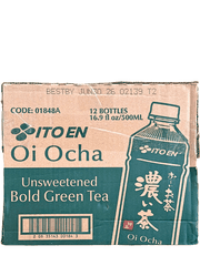Nước Trà Xanh Đậm Vị Không Đường Itoen 500ML – Thùng 12 Chai