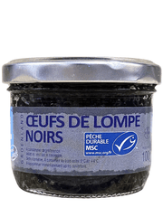 Trứng Cá Vây Tròn Đen Delicemer Lumpfish Roe 100G