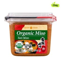 Tương Miso Đỏ Hữu Cơ Hikari Miso 500G
