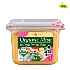 Tương Miso Ngọt Saikyo Hữu Cơ Hikari Miso 400G