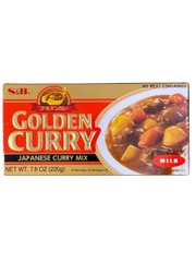 Viên Cà Ri Golden S&B Vị Cay Ít 220G