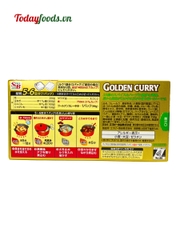 Viên Cari Nhật Golden Curry S&B Cay Vừa 198G