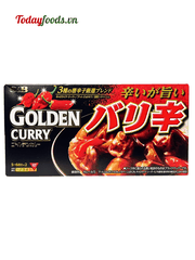 Viên Cà Ri Nhật Golden Curry Vị Cay Bali 198G (8 Viên)