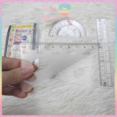 [HOTIS] Bộ thước Ê ke nhựa 4 món - MS437