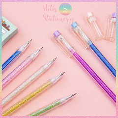 [HOTIS] 18 MÀU - Bút khắc họa tiết trên giấy/ sticker thân bút trang trí hạt màu xinh xắn