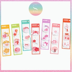 [HOTIS] Giấy note, giấy ghi chú phong cách Nhật Bản Post-it Falling Sakura