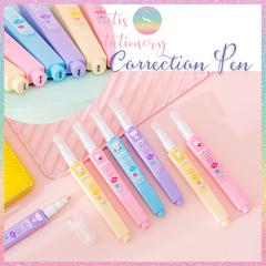 [HOTIS] Bút xóa nước cute Cotton Doll 4 màu dễ thương, nhanh chóng, tiện lợi