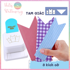 [HOTIS] Dụng cụ bấm tag KW-triO Playful 3in1 cắt giấy thủ công DIY chuyên làm tag/ bookmark/ thiệp