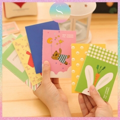 [HOTIS] Combo 10 quyển sổ tay mini ghi chú bỏ túi - Mix nhiều mẫu