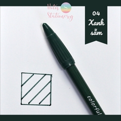 [HOTIS] Bút màu, bút line 38 màu ngòi 0.3mm Colorful Fairy Tale World
