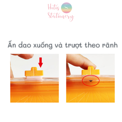 Bàn cắt giấy A4 (MS857) 36x13cm - Nhiều màu