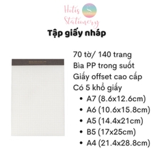 [HOTIS] Tập giấy nháp tiện dụng nhiều kích cỡ