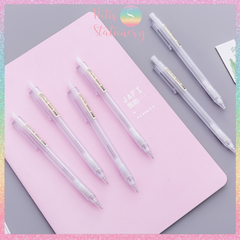 [HOTIS] Bút chì bấm kim vỏ nhựa trong suốt - Ngòi 0.5mm/ 0.7mm