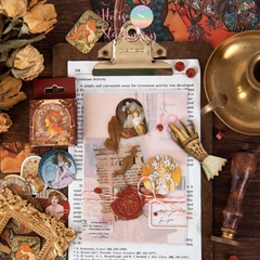 [MIX MẪU] Sticker MO Card bullet journal - Hộp 46 miếng dán