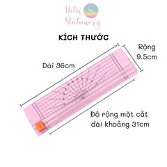 Bàn cắt giấy A4 (MS810) - Tặng kèm 5 lưỡi dao thay thế