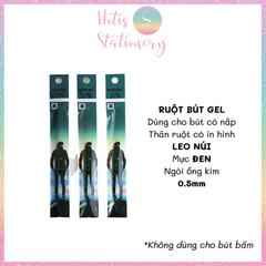 [HOTIS] Ruột bút gel thay thế dùng cho bút có nắp - Xanh/ Đen/ Đỏ - 0.35/ 0.38/ 0.5mm