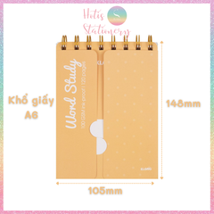 [HOTIS] Sổ học từ vựng Word Study KLong A6 - 120 trang