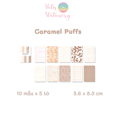 [MIX MẪU] Giấy nền vintage họa tiết cổ điển Sweetness (5.6x8.3cm) - 50 tờ