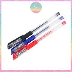 [HOTIS] Bút gel basic đầu bi 0.5mm/ 0.38mm - Xanh/ Đỏ/ Đen