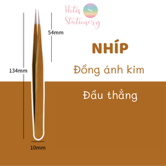 [HOTIS] Nhíp gắp sticker TWEEZERS/ KW-triO dùng trong bullet journal, nhíp gắp đầu cong đầu thẳng