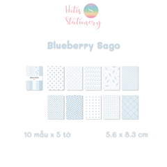 [MIX MẪU] Giấy nền vintage họa tiết cổ điển Sweetness (5.6x8.3cm) - 50 tờ