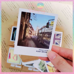 [HOTIS] Postcard PONY BROWN bưu thiếp phong cảnh các quốc gia trên thế giới - Hộp 40 tấm 5.8x7cm