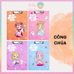 [HOTIS] Bìa kẹp tài liệu A4 hoạt hình, có vạch thước kẻ