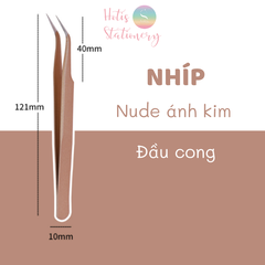 [HOTIS] Nhíp gắp sticker TWEEZERS/ KW-triO dùng trong bullet journal, nhíp gắp đầu cong đầu thẳng