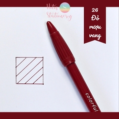 [HOTIS] Bút màu, bút line 38 màu ngòi 0.3mm Colorful Fairy Tale World