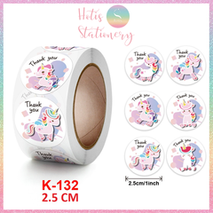 [HOTIS] Sticker Thank You Bigsize, Nhãn dán cám ơn Cỡ lớn 3.8cm/ 5cm - 500 miếng