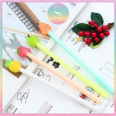 [HOTIS] Bút gel trái cây ngòi 0.5mm mực đen