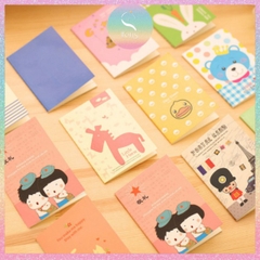 [HOTIS] Combo 10 quyển sổ tay mini ghi chú bỏ túi - Mix nhiều mẫu