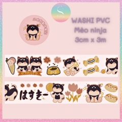 [HOTIS] Washi cuộn PVC động vật dễ thương - Dài 3m