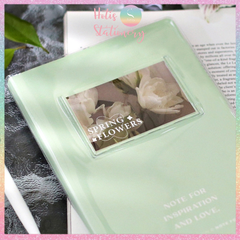 [HOTIS] Sổ tay thay đổi bìa Note For Inspiration & Love 13x18.5cm (80 tờ/ kẻ ô)