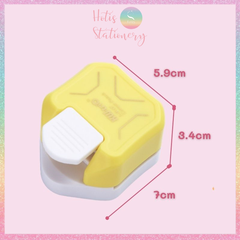 [HOTIS] Dụng cụ bấm bo góc tròn KW-triO Corner Punch - Cắt góc thủ công DIY - Làm thiệp/ danh thiếp/ tag