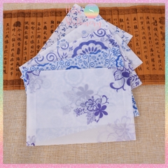 [HOTIS] Phong bì, bìa thư, bì thư giấy can tranh thủy mặc, cổ phong 12.5x17.5cm - Set 5 cái