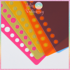 [HOTIS] Bìa phân trang nhiều màu - Phụ kiện sổ còng binder A5/ B5/ A4