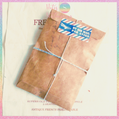 [HOTIS] Phong bì, bìa thư giấy kraft cổ điển vintage 16x11cm EN001