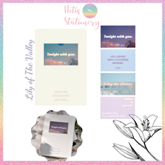 [HOTIS] Sổ tay thay đổi bìa Note For Inspiration & Love 13x18.5cm (80 tờ/ kẻ ô)