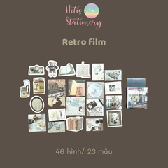 [MIX MẪU] Sticker MO Card bullet journal - Hộp 46 miếng dán