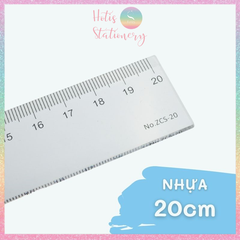 [HOTIS] Thước kẻ KW-triO bằng Nhựa/ Thép không gỉ thiết kế đơn giản, chất lượng cao, tiện dụng - Dài 15/20/30/40/50cm