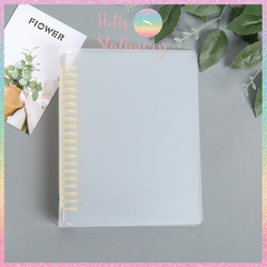 [HOTIS] Bìa còng nhựa 5 màu trong mờ- Binder A5/ B5
