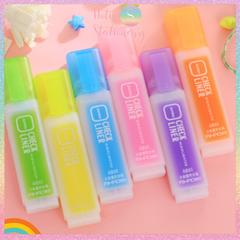 [HOTIS] Bút highlight bút dạ quang bút nhớ ghi chú Check Liner - 6 màu
