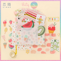 [HOTIS] Set 107 món SIMNO trang trí sổ bullet journal, làm thiệp, quà tặng