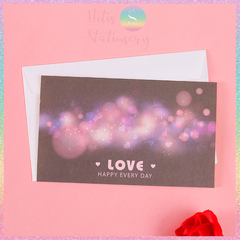 [HOTIS] Thiệp giấy gấp gọn kèm bao giấy - 17.5x10.5cm - 6 mẫu