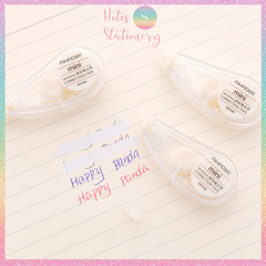 [HOTIS] Bút xóa giấy, bút xóa kéo MINI trong suốt Correction Tape kiểu dáng đơn giản dễ sử dụng