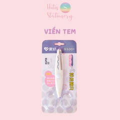 [HOTIS] Kéo răng cưa, kéo lượn sóng cắt giấy thủ công handmade DIY