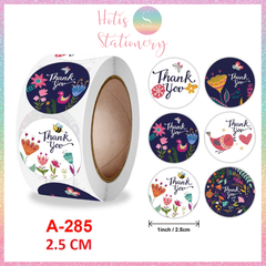 [HOTIS] Sticker Thank You Bigsize, Nhãn dán cám ơn Cỡ lớn 3.8cm/ 5cm - 500 miếng